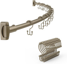 Asta per Tenda da Doccia Curva