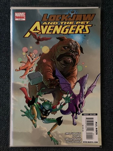Lockjaw and the pet - lockjaw, avengers