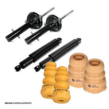 KIT 4 AMMORTIZZATORI E TAMPONI