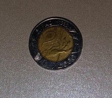 Moneta Italiana Antica rara 500 lire ventennio 1978-1998 IFAD perfetta