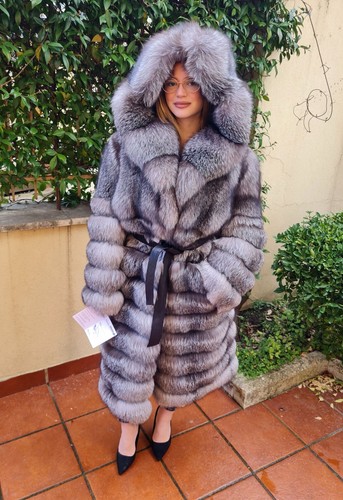 Cappotto pelliccia volpe coat - pelliccia,