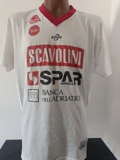 MAGLIA Canotta Virtus Bologna Gara Basketball Jersey VUELLE SCAVOLINI PESARO TG 
