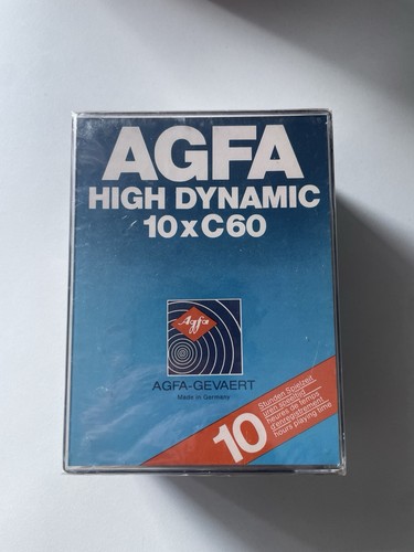 Cassette audio agfa high - cassette,