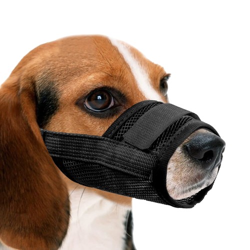 Museruola per cani traspirante