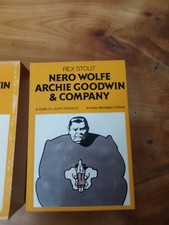 Rex Stout NERO WOLFE ARCHIE GOODWIN COMPANY + LE RICETTE DI NERO WOLFE cofanetto