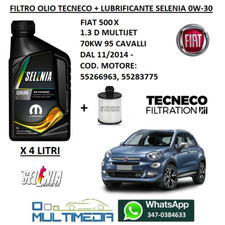 FILTRO OLIO E OLIO MOTORE