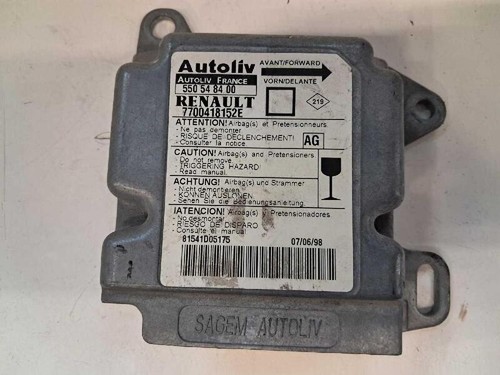 550548400 centralina airbag