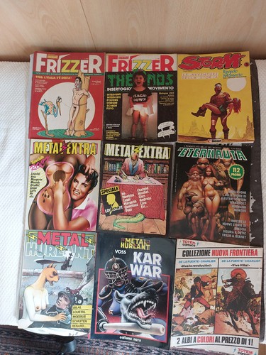Riviste fumetti vari stock - fumetti,