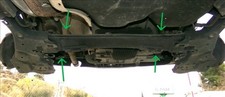 ponte posteriore CITROEN DS3