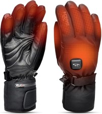 7.4V Heated Gloves Waterproof  with Rechargeable Battery 2700Mah*2 Liners Glove