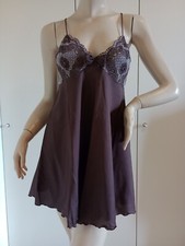 VINTAGE BABY DOLL SOTTOVESTE MARRONE SUGGESTIONI 48 SEXY LINGERIE LEGGI MISURE