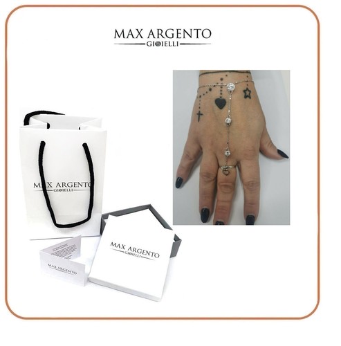 Bracciale baciamano in - bracciale,, baciamano,