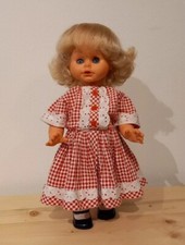 BAMBOLA EFFE FRANCA anni '60-'70, alt. 42 cm, plastica morbida, vintage giocato