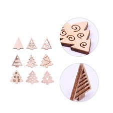  100 Pcs Artigianato in Legno