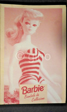 BARBIE BAMBOLE DA COLLEZIONE Pieghevole con Otto cartoline - 35° anniversario