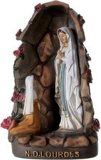Statua Grotta Lourdes Madonna