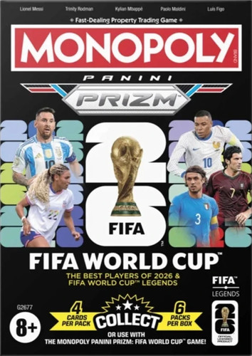 Football prizm monopoly panini - prizm,