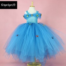 Cenerentola Vestito Compleanno Carnevale in Tulle Cinderella Girl Cosplay 567018
