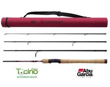 ABU GARCIA DIPLOMAT V2 TRAVEL ROD CANNA DA PESCA SPINNING DA VIAGGIO TUBO RIGIDO
