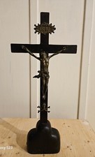 Crocifisso,  Bronzo, Legno