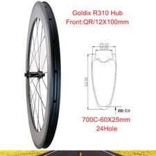 Set ruote anteriori bici da
