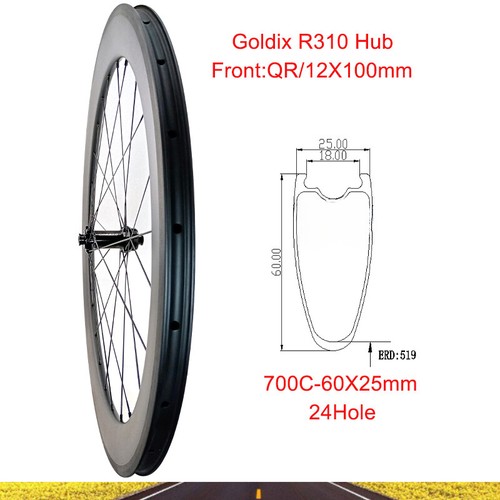 Set ruote anteriori bici - , da