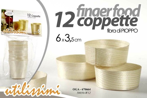 Set pezzi finger - 12,