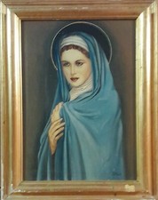 Madonna dipinta da E. Perone