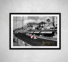 Ayrton senna monaco - ayrton, stampa