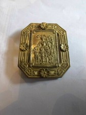 Cintura fibbia bronzo placcato