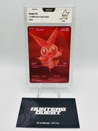 Pca carte pokemon victini - 9,5,