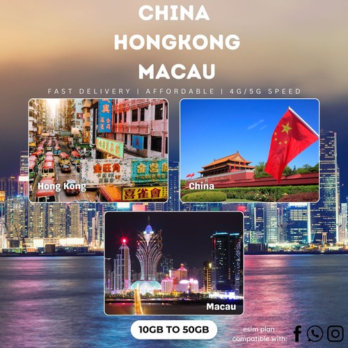 Cina hong kong macao esim - cina,, kong,