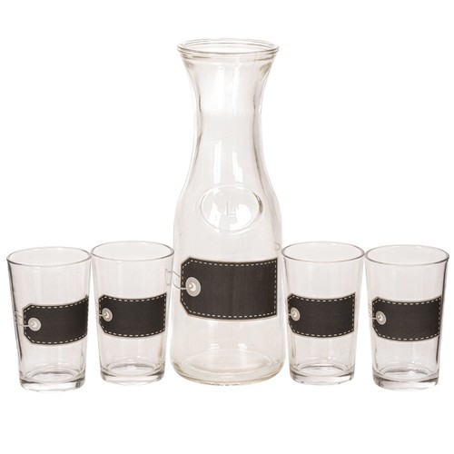 Caraffa vetro h27cm con - h27cm, 4