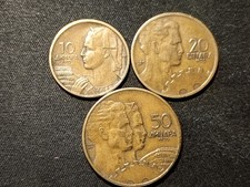 JUGOSLAVIA - N. 3 MONETE DA