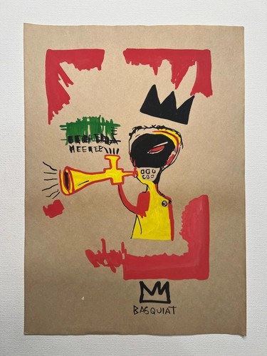 Jean michel basquiat disegno - basquiat,