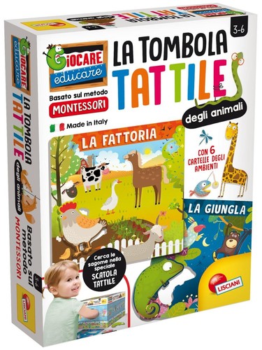 72460 lisciani tombola tattile - 72460,