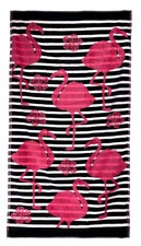 Telo Mare Fenicottero rosa