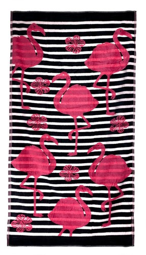 Telo mare fenicottero rosa - mare,