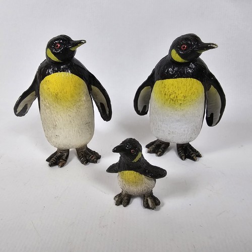 Penguin and chick - penguin, family