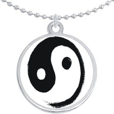Yin Yang Round Pendant