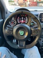 Cover Centrale Volante VERO CARBONIO Abarth 500/595 Fiat 500