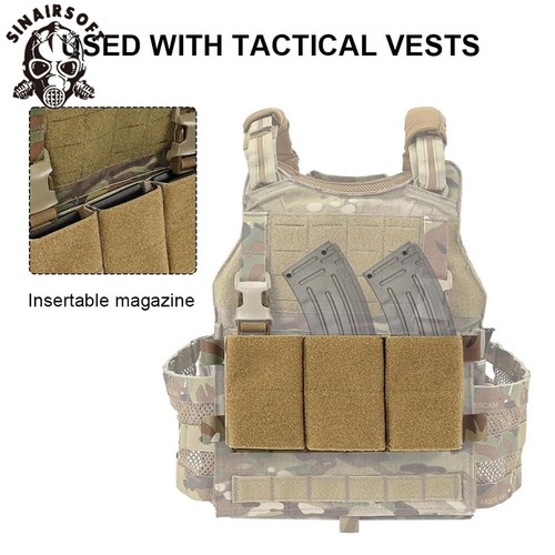 Tactical triple magazine pouch - tactical,