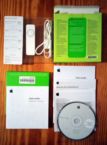 Apple ipod shuffle 512 1st - apple,