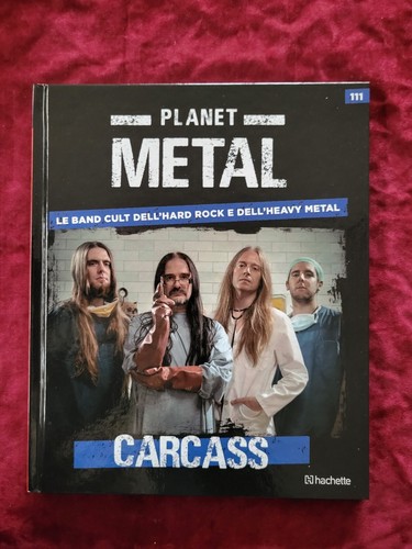 Carcass band libro illustrato - carcass,