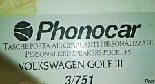Vw Golf 3 Tasche Altoparlanti posteriori Adattatori Woofer Phonocar  3/751