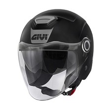 Casco jet nero opaco - 12.5b,