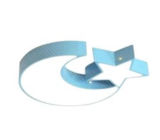 Plafoniera led stella luna - stella,