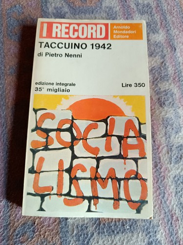 Pietro nenni taccuino - pietro,