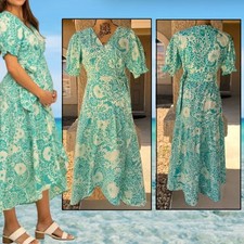 Pinkblush Teal Floral Paisley