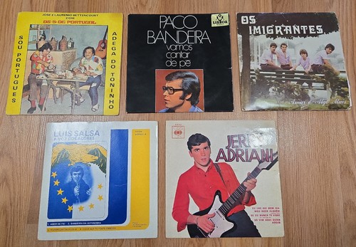 Portuguese vinyl record lot - vinyl,